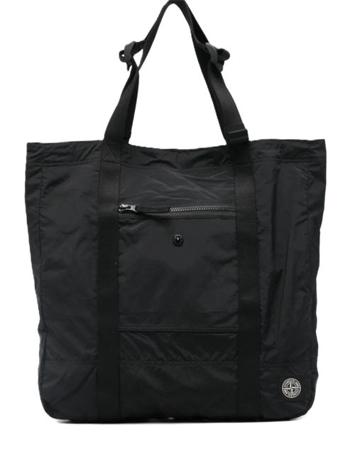 Stone IslandBorsa tote con applicazione Stone Island | L1S159200012S0251V0029